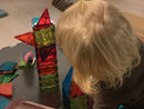 Magna-Tiles Metropolis - 110 dele - Transparent. - Billede 1
