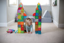 Magna-Tiles Metropolis - 110 dele - Transparent. - Billede 1
