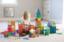 Magna-Tiles Metropolis - 110 dele - Transparent. - Billede 1