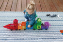Magna-Tiles Metropolis - 110 dele - Transparent. - Billede 1