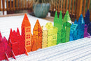 Magna-Tiles Metropolis - 110 dele - Transparent. - Billede 1