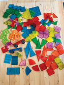 Magna-Tiles Metropolis - 110 dele - Transparent. - Billede 1