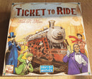 Ticket To Ride Brætspillet - Skandinavisk Udgave - Asmodee - Fra 8 år. - Billede 1
