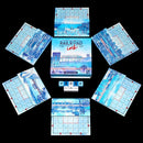 Railroad Ink - Deep Blue Edition - Asmodee - Fra 8 år. - Billede 1