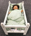 Dukke Dyne/Pudesæt i Duset Grøn fra Mini Mommy - 50/60 cm. - Billede 1