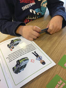 4 Sjove Læringsspil - Games4u - fra 5 år. - Billede 1