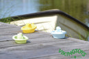 Vikingtoys ECOline 14 cm både - 4 stk - BIOplast - fra 12 mdr - Billede 1