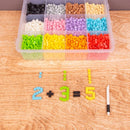 Pix Brix - Light Colormix - 6000 stk i opbevaringsboks - Fra 5 år - Billede 1