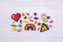 Pix Brix - Medium Colormix - 6000 stk i opbevaringsboks - Fra 5 år - Billede 1