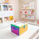 Magna-Tiles Opbevaringskasse & Legemåtte - Fra 3 år - Billede 1