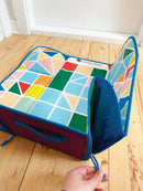 Magna-Tiles Opbevaringskasse & Legemåtte - Fra 3 år - Billede 1