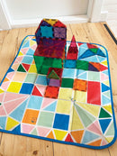 Magna-Tiles Opbevaringskasse & Legemåtte - Fra 3 år - Billede 1