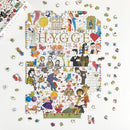 Ib Antoni puslespil - 1000 brikker - Hygge - FSC-certificeret - Billede 1