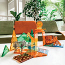 Magna-Tiles Safari dyr - 25 stk. transparent. - Billede 1