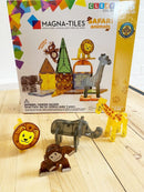 Magna-Tiles Safari dyr - 25 stk. transparent. - Billede 1
