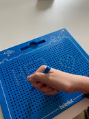 Beleduc Magnetisk Tegnebræt - 35 x 21 - Blå - Fra 3 år. - Billede 1