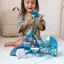 Magna-Tiles Arktiske dyr - 25 stk. transparent. - Billede 1