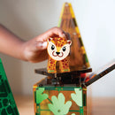 Magna-Tiles Jungle dyr - 25 stk. transparent. - Billede 1