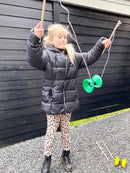Diabolo (Djævlespil) med styrestave - Ø:10 cm. - Billede 1