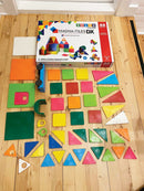 Magna-Tiles DX - 48 stk. Farvet. - Billede 1