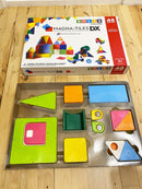Magna-Tiles DX - 48 stk. Farvet. - Billede 1