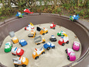 Biler - FunCars i plast fra Dantoy - 1 kasse. - Billede 1