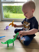 Magna-Tiles - Dinos - 5 stk - Fra 3 år