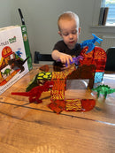 Magna-Tiles - Dino World - 40 dele - Fra 3 år - lagebyen.com