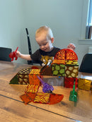 Magna-Tiles - Dino World - 40 dele - Fra 3 år - lagebyen.com