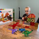 Magna-Tiles - Dino World - 40 dele - Fra 3 år - lagebyen.com