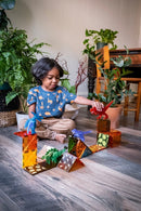 Magna-Tiles - Dino World - 40 dele - Fra 3 år - lagebyen.com