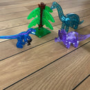 Magna-Tiles - Dino World XL - 50 dele - Fra 3 år