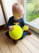 Mega tennisbold m. ventil - Ø: 21 cm - Billede 1
