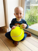 Mega tennisbold m. ventil - Ø: 21 cm - Billede 1
