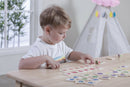 VIGA Puslespil i træ - Lær Om Farver - Fra 3 år. - Billede 1