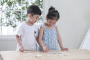 VIGA Puslespil i træ - Lær Om Sanser - Fra 3 år. - Billede 1