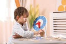 Lær Klokken Legeur / Læringsur i FSC-træ - VIGA - Fra 3 år. - Billede 1