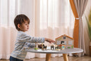 Dyrlægeklinik med kæledyr og tilbehør i træ - VIGA - Fra 3 år. - Billede 1