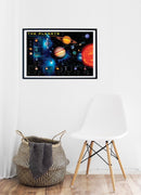 Plakat: The planets - Str. 90x60 cm. - Billede 1