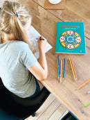Mandalas Malebog - Lær Bogstaver - 32 sider - Fra 4 år. - Billede 1