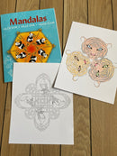 Mandalas Malebog - Vilde Dyr - 32 sider - Fra 6 år - Billede 1