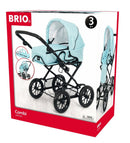 BRIO Kombi-Dukkevogn med EVA hjul - Turkis - Fra 3 år. - Billede 1
