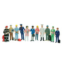 Dukker fra Miniland Job - 11 dukker - Højde 14 cm. - Billede 1