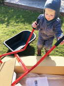 Trillebør til børn fra Dino Cars - Sort/Rød - Fra 3 år - Billede 1