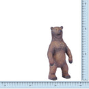 Dyr - Stående Grizzly Bjørn fra Green Rubber Toys - H:21 cm.