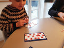 Bingo / Tallotteri i pap/plast m 90 numre - Fra 3 år. - Billede 1