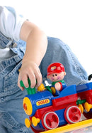 Togbane m 3 figurer TOLO First Friends - Fra 1 år.