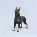 Dyr - Legetøjshund - Dobermann fra Green Rubber Toys - L:18 cm. - Billede 1