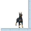 Dyr - Legetøjshund - Dobermann fra Green Rubber Toys - L:18 cm.