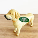 Dyr - Legetøjshund - Labrador fra Green Rubber Toys - L:20 cm.